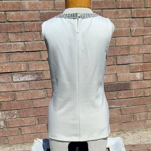 J Crew lace striped top - Picture 4 of 7